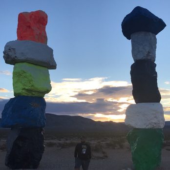 Seven Magic Mountains - Public Art Near Me - Las Vegas, Nevada Seven Magic Mountains - Public Art Near Me - Las Vegas, Nevada