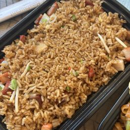 Pork fried rice, no egg Pork fried rice, no egg