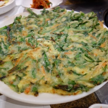 Gam Ja Chon - Ya Che Jeon (Pan-fried Vegetable Pancake) - Korean Near Me - Rowland Heights, California