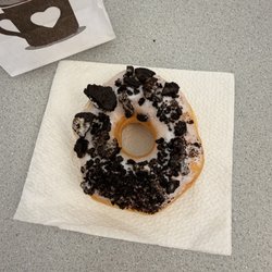 Long's Donuts - Oreo glazed donut