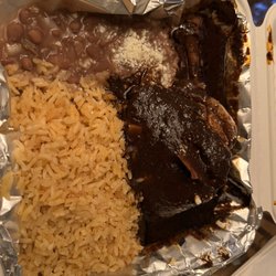 The Black Door Mexican Cuisine - Chicken mole