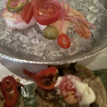 STK Steakhouse - Japanese A5 Wagyu Taco* Jalapeño Pickled Shrimp Cocktail - Steakhouses Near Me - Chicago, Illinois