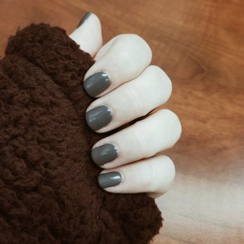 Nails Done By Vee - Most recent manicure December 2019 (taken in florescent lighting which is why my hand is basically glowing haha) - Nail Salons Near Me Nails Done By Vee - Most recent manicure December 2019 (taken in florescent lighting which is why my hand is basically glowing haha) - Nail Salons Near Me