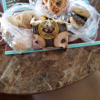 Einstein Bros. Bagels - our bagels, sesame, asagio cheese, poppyseed, a garlic in the bag - Bagels Near Me - Charlotte, North Carolina Einstein Bros. Bagels - our bagels, sesame, asagio cheese, poppyseed, a garlic in the bag - Bagels Near Me - Charlotte, North Carolina