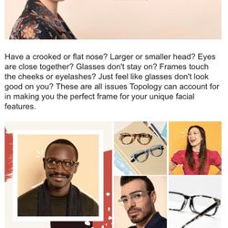 Noonci - We have partnered with Topology to give you customized eyewear!