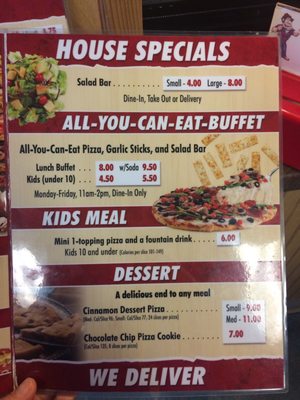 Menu photo 2 Mountain Mike's Pizza Medford, OR Menu photo 2 Mountain Mike's Pizza Medford, OR