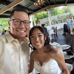 Forest Lodge - Me and the bride.
