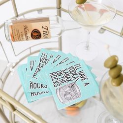 Hilarious new cocktail napkins are in store
