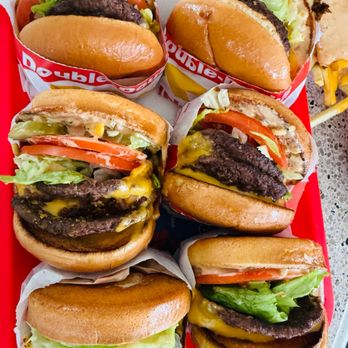 In-N-Out Burger - Tray of yummy burgers - Burgers Near Me - Antioch, Tennessee In-N-Out Burger - Tray of yummy burgers - Burgers Near Me - Antioch, Tennessee