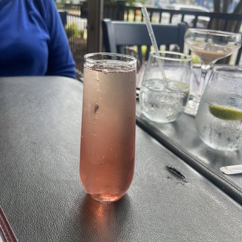 Ford's Fish Shack - Ashburn - First go at  a "manmosa"... I call it a "denmosa" - Seafood Near Me - Ashburn, Virginia