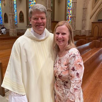 St John the Evangelist - Deacon Joe McCain and his wife - Churches Near Me - Streamwood, Illinois St John the Evangelist - Deacon Joe McCain and his wife - Churches Near Me - Streamwood, Illinois