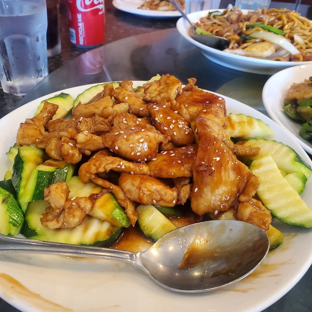 CF Cheng - Teriyaki chicken with zucchini - Chinese Near Me - Sacramento, California CF Cheng - Teriyaki chicken with zucchini - Chinese Near Me - Sacramento, California