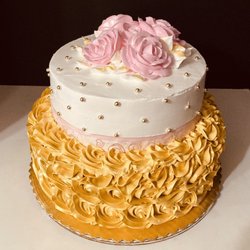 Las Delicias De Sandra - Two Tier Cake.