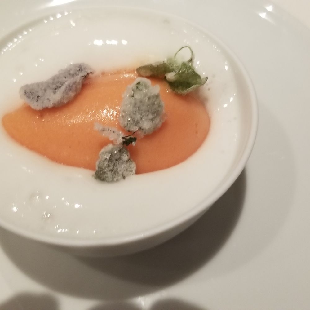 Comice - Palate Cleanser - I think it was a Citrus and candied basil - very nice - French Near Me - Paris, 75 Comice - Palate Cleanser - I think it was a Citrus and candied basil - very nice - French Near Me - Paris, 75