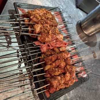 GUI BBQ Restaurant & Bar - Skewers: (Lamb, beef, and beef tongue) - Asian Fusion Near Me - Rowland Heights, California