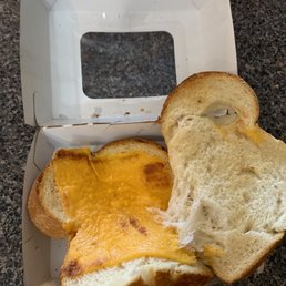 Grilled cheese. Grilled cheese.