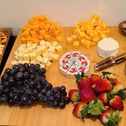 Dannlys Cuisine - Cheese, Nuts and Fruits Platter