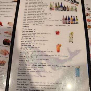 KuJiRa Sushi & Bar - Drink menu - Japanese Near Me - Pittsburgh, Pennsylvania