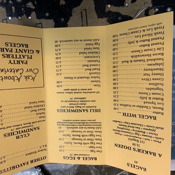 Soho Bagel Co - Menu - Delis Near Me - Canton, Georgia Soho Bagel Co - Menu - Delis Near Me - Canton, Georgia