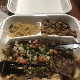 Carve asada plate to go - delicious!