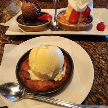 BJ's Restaurant & Brewhouse - Pizookie Trio - American Near Me - Oklahoma City, Oklahoma BJ's Restaurant & Brewhouse - Pizookie Trio - American Near Me - Oklahoma City, Oklahoma