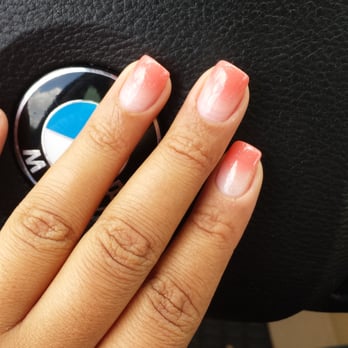 Nail Gallery - Coral Ombre Nails!!! Everyone should check out this nail salon! I'm new to the area and I will never go to another nail salon!! - Nail Salons Near Me - Suwanee, Georgia Nail Gallery - Coral Ombre Nails!!! Everyone should check out this nail salon! I'm new to the area and I will never go to another nail salon!! - Nail Salons Near Me - Suwanee, Georgia