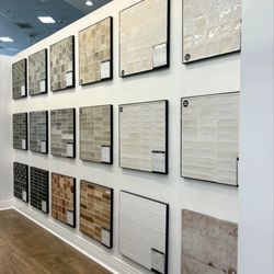 Bedrosians Tile & Stone - Vista bedrosians showroom displays featuring Celine Collection