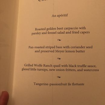 Chez Panisse - The menu - New American Near Me - Berkeley, California Chez Panisse - The menu - New American Near Me - Berkeley, California