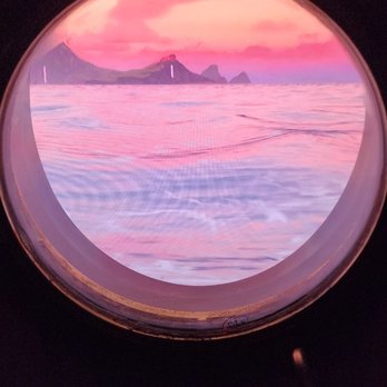 UnderTow Gilbert - Porthole in the restaurant - Cocktail Bars Near Me - Gilbert, Arizona