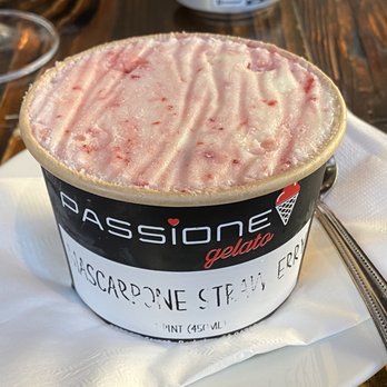 Heroic Italian - Marscarpone Strawberry Gelato - Italian Near Me - Berkeley, California Heroic Italian - Marscarpone Strawberry Gelato - Italian Near Me - Berkeley, California