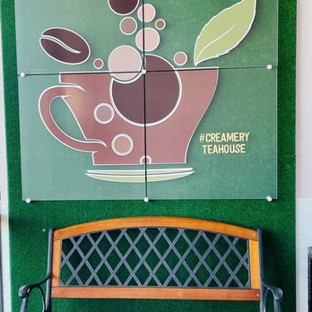 The Creamery Teahouse - Inside - Bubble Tea Near Me - Sugar Land, Texas