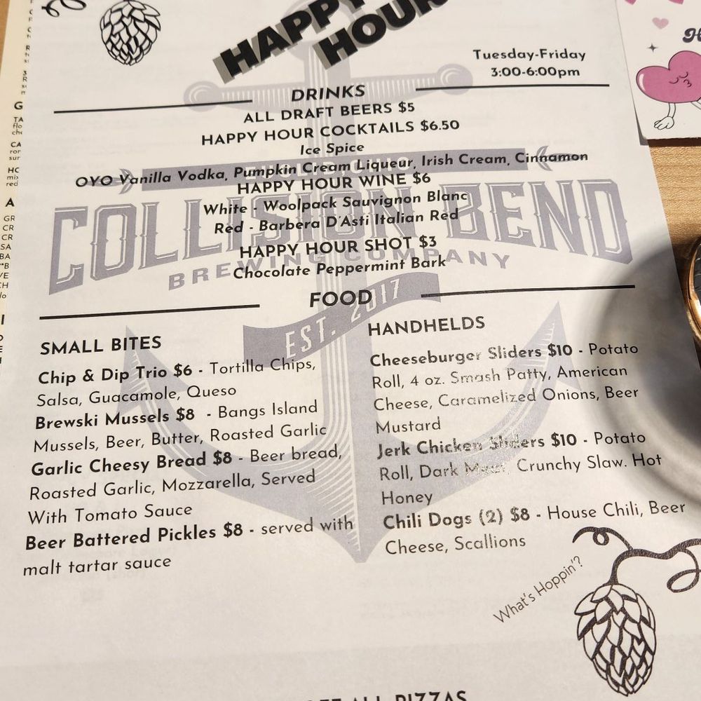 Happy hour menu 3 until 6 Happy hour menu 3 until 6