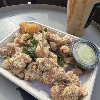 Bopomofo Cafe - Dark meat popcorn chicken - Bubble Tea Near Me - Artesia, California Bopomofo Cafe - Dark meat popcorn chicken - Bubble Tea Near Me - Artesia, California