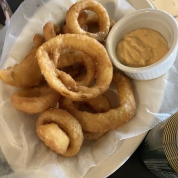 Mildred’s Table - Onion Rings served with aioli. - Juice Bars & Smoothies Near Me - Weston, Vermont Mildred’s Table - Onion Rings served with aioli. - Juice Bars & Smoothies Near Me - Weston, Vermont