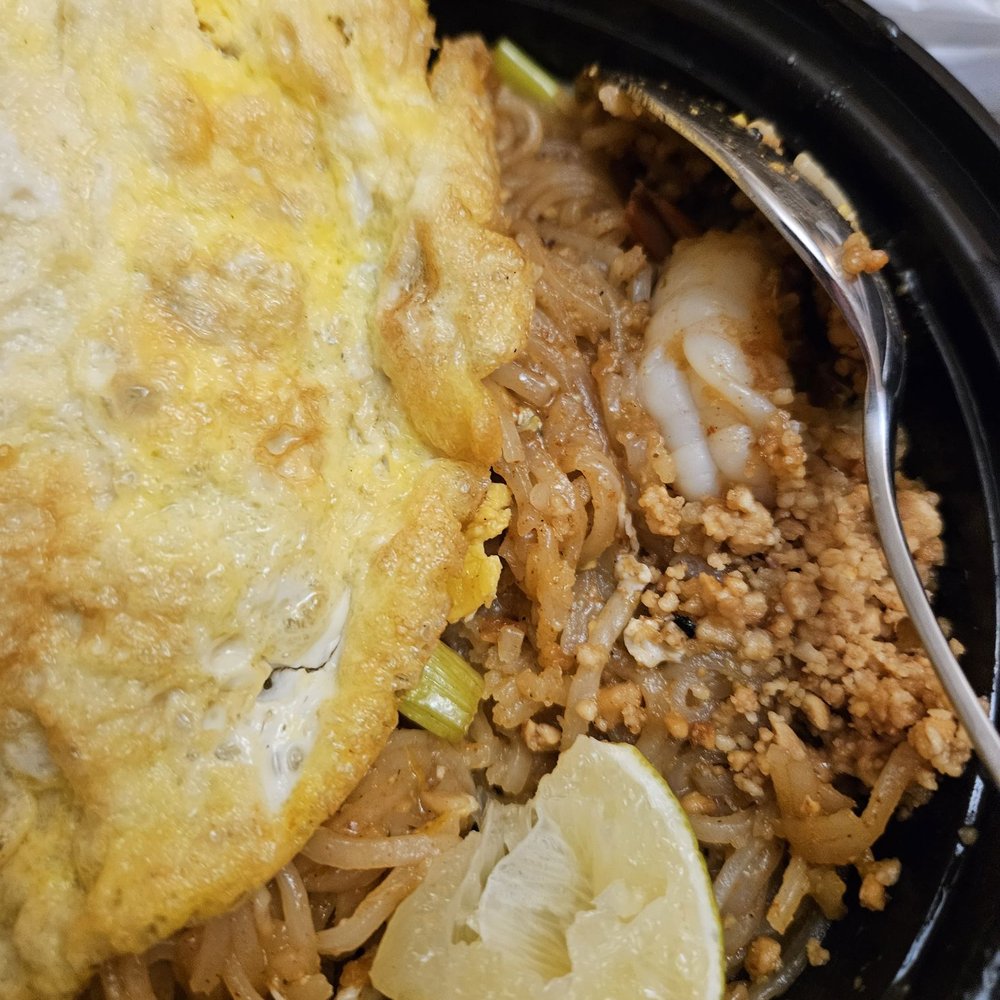 Charm Thai - The "imperial" pad thai had little more flavor than oil. No peanut or spice or anything. Small. With a layer of scrambled egg on top. - Thai Near Me - Washington, DC, District of Columbia Charm Thai - The "imperial" pad thai had little more flavor than oil. No peanut or spice or anything. Small. With a layer of scrambled egg on top. - Thai Near Me - Washington, DC, District of Columbia