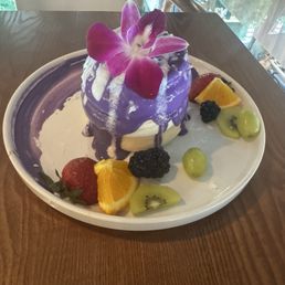 Ube coconut soufflé Ube coconut soufflé