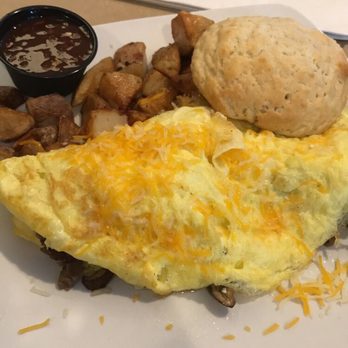 Silver Diner - Philly cheesesteak omelette - New American Near Me - Waldorf, Maryland