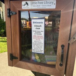 Kiwanis Youth Park at Woodlawn - Sidewalk chalk