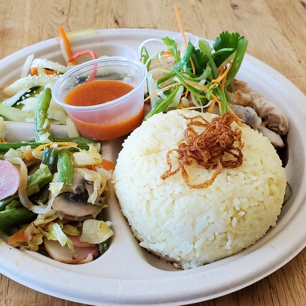 Sago - Hainanese Chicken Rice - Malaysian Near Me - Cincinnati, Ohio Sago - Hainanese Chicken Rice - Malaysian Near Me - Cincinnati, Ohio
