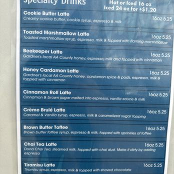 The Coffee Trailer - Specialty drinks - iced or hot! I'm an iced type a girl! Ice me please - Coffee & Tea Near Me - Severna Park, Maryland The Coffee Trailer - Specialty drinks - iced or hot! I'm an iced type a girl! Ice me please - Coffee & Tea Near Me - Severna Park, Maryland