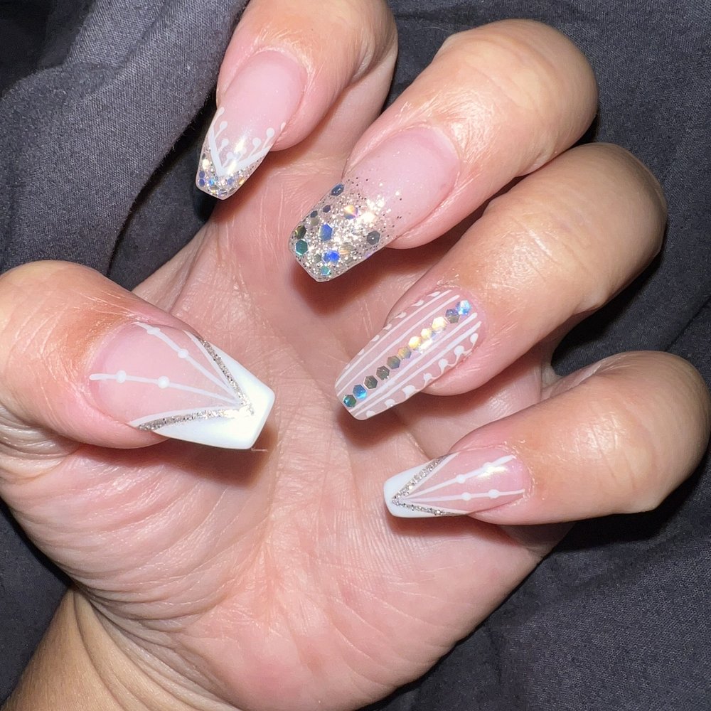 Nail City - Very pleased and grateful to Michael for taking the time to make my nails what I envisioned it to be. - Nail Salons Near Me - East Lyme, Connecticut Nail City - Very pleased and grateful to Michael for taking the time to make my nails what I envisioned it to be. - Nail Salons Near Me - East Lyme, Connecticut