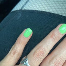 Drilled my nail so thin it didn't cover the rawness. There was other super thin nails too but this one was the worst Drilled my nail so thin it didn't cover the rawness. There was other super thin nails too but this one was the worst