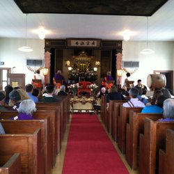 Seattle Nichiren Buddhist Church - Full House of followers, visitors from Japan and various ministers.