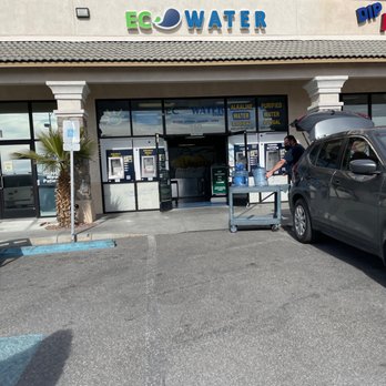 EC Water Store - a car parked in front of the store - Water Stores Near Me - N Las Vegas, Nevada