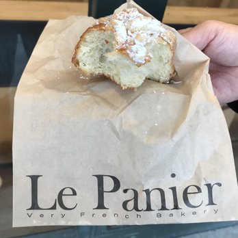 Le Panier - Brioche Framboise [$3.4]. Basically no filling :( - Bakeries Near Me - Seattle, Washington