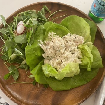 Billingsgate - Dungeness Crab Salad over Butter Lettuce - Seafood Near Me - San Francisco, California