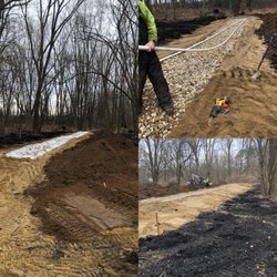 A & R Wastewater Management - Elevated sand mound we designed, installed, and will maintain