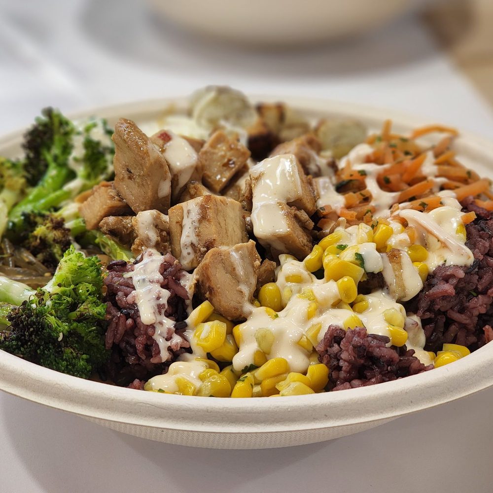 BIBIBOP Asian Grill - Fan Favorite bowl - Salad Near Me - Cary, North Carolina BIBIBOP Asian Grill - Fan Favorite bowl - Salad Near Me - Cary, North Carolina
