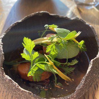 Hide - Slow roasted carrots with broth - French Near Me - London, XGL Hide - Slow roasted carrots with broth - French Near Me - London, XGL