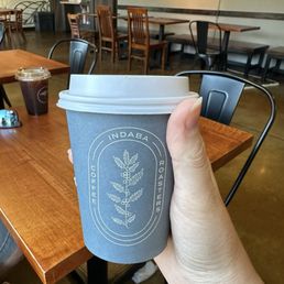 House-made butterscotch latte House-made butterscotch latte